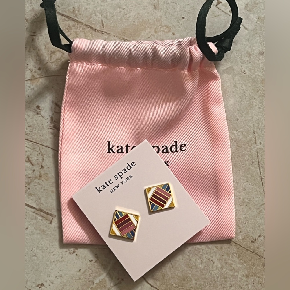 💎Gorgeous Kate Spade Multicolor Geometric Earrings 💎